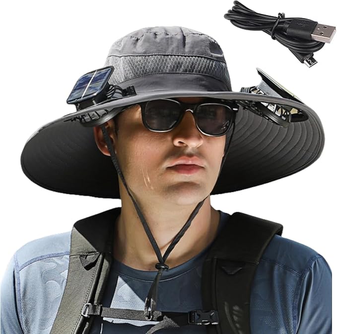 Solar Fan Hat Review – The Coolest Hat for Hot Days!